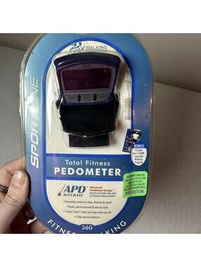 Sportline 360 Total Fitness Pedometer with Advanced Pendulum Design